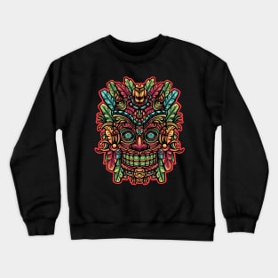 Totem Mask Crewneck Sweatshirt